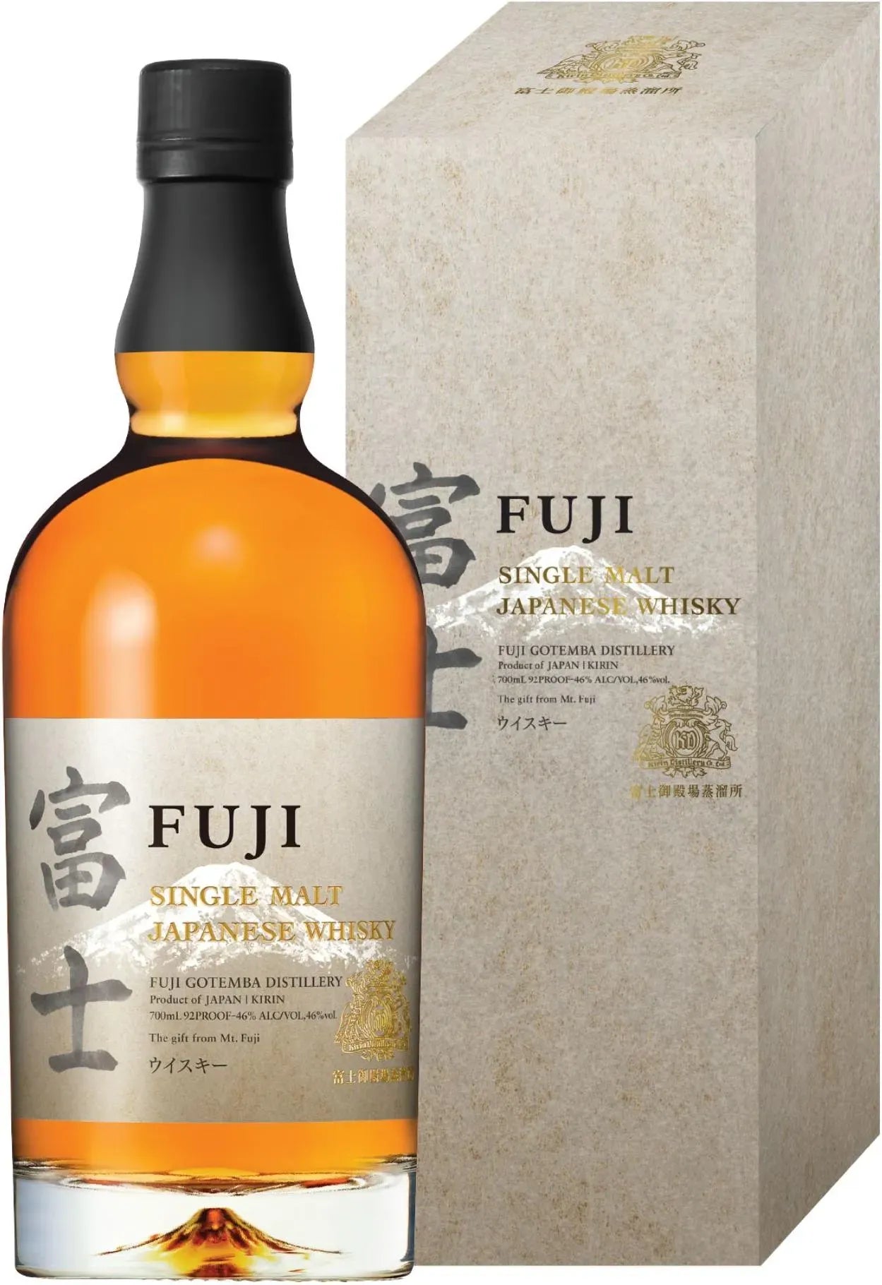 Fuji Single Malt Japanese Whisky 700ml-Spirits-Fuji Japanese Whisky-[afterpay_alcohol_delivery]-[buy_spirits_online]-[buy_wine_online]-Barrel & Batch