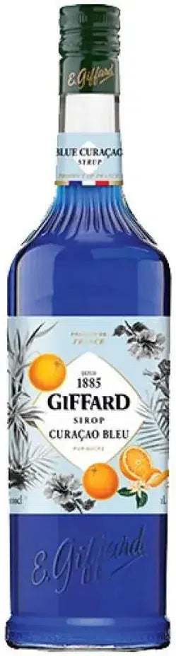 Giffard Blue Curacao Syrup 1L-Non-Alcoholic-Giffard-[afterpay_alcohol_delivery]-[buy_spirits_online]-[buy_wine_online]-Barrel & Batch