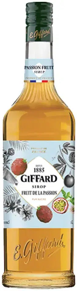 Giffard Passionfruit Syrup 1L-Non-Alcoholic-Giffard-[afterpay_alcohol_delivery]-[buy_spirits_online]-[buy_wine_online]-Barrel & Batch