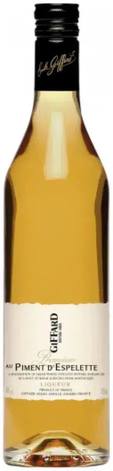 Giffard Piment D'Espelette Premium Liqueur 700ml-Spirits-Giffard-[afterpay_alcohol_delivery]-[buy_spirits_online]-[buy_wine_online]-Barrel & Batch