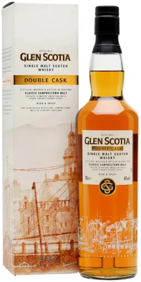 Glen Scotia Double Cask Single Malt Scotch Whisky 700ml-Spirits-Glen Scotia-[afterpay_alcohol_delivery]-[buy_spirits_online]-[buy_wine_online]-Barrel & Batch