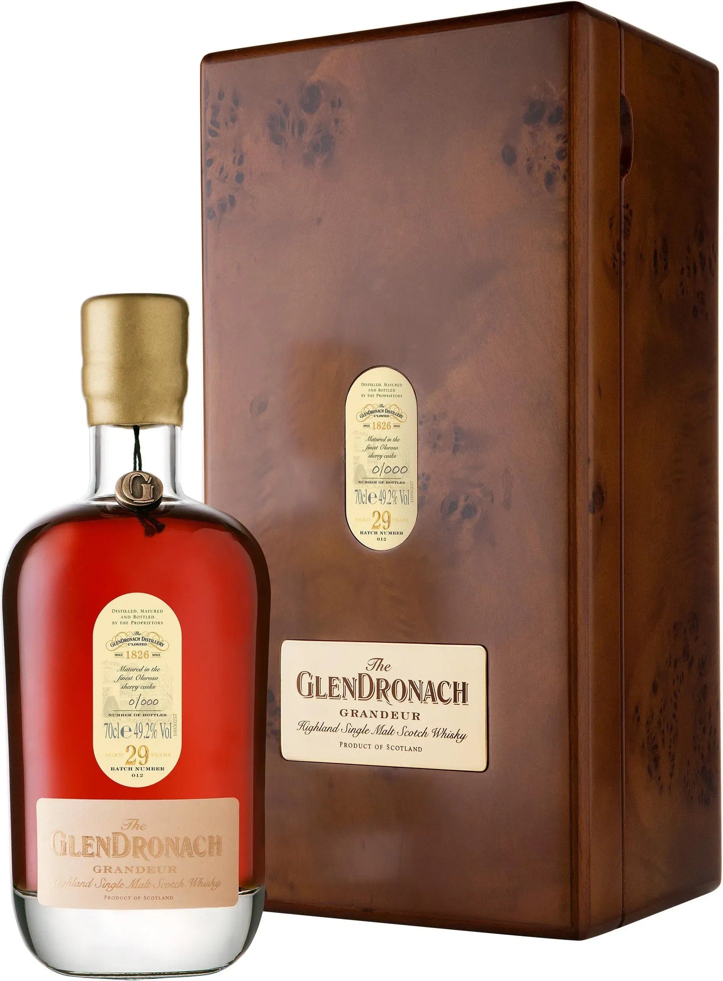 Glendronach 29 Year Old Granduer Batch 12 Single Malt Scotch Whisky 700ml-Spirits-Glendronach-[afterpay_alcohol_delivery]-[buy_spirits_online]-[buy_wine_online]-Barrel & Batch