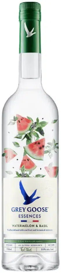 Grey Goose Essences Watermelon and Basil Vodka 750ml-Spirits-Grey Goose-[afterpay_alcohol_delivery]-[buy_spirits_online]-[buy_wine_online]-Barrel & Batch