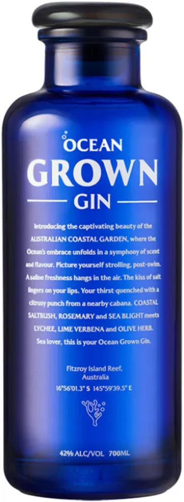 Grown Spirits Ocean Grown Gin 700ml-Spirits-Grown Spirits-[afterpay_alcohol_delivery]-[buy_spirits_online]-[buy_wine_online]-Barrel & Batch