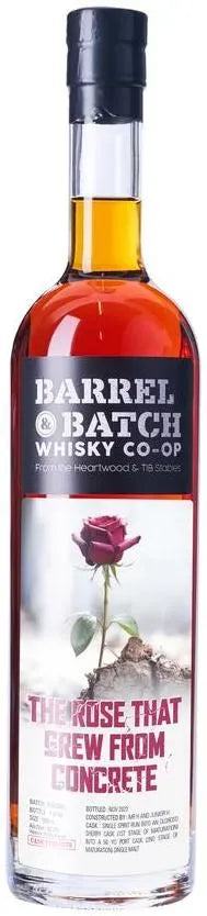 Heartwood & TIB Stables The Rose That Grew From Concrete Cask Strength Whisky 500ml-Spirits-Heartwood & TIB Stables-[afterpay_alcohol_delivery]-[buy_spirits_online]-[buy_wine_online]-Barrel & Batch