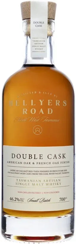 Hellyers Road Double Cask Single Malt Scotch Whisky 700ml-Spirits-Hellyers Road Distillery-[afterpay_alcohol_delivery]-[buy_spirits_online]-[buy_wine_online]-Barrel & Batch