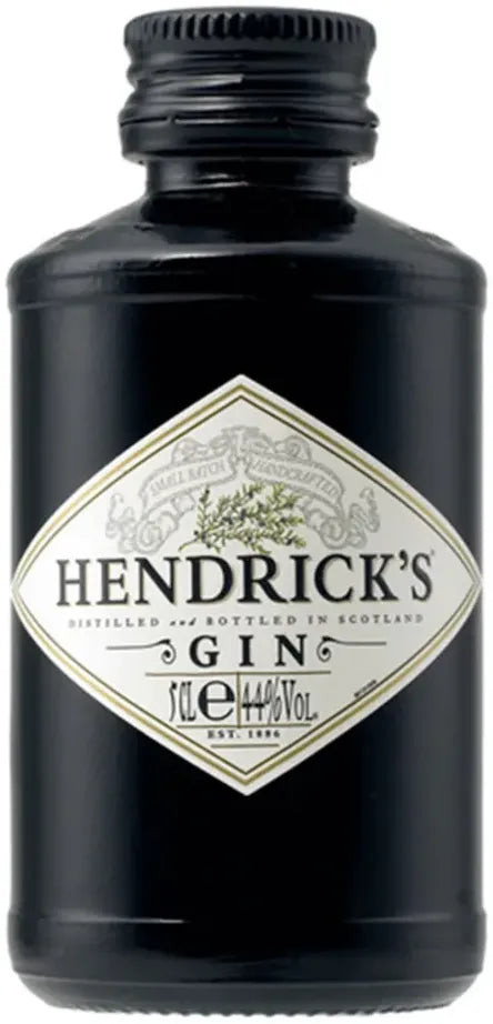 Hendrick's Gin Mini 50ml-Spirits-Hendrick's-[afterpay_alcohol_delivery]-[buy_spirits_online]-[buy_wine_online]-Barrel & Batch