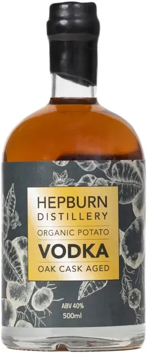 Hepburn Distillery Oak Cask Aged Vodka 500ml-Spirits-Hepburn Distillery-[afterpay_alcohol_delivery]-[buy_spirits_online]-[buy_wine_online]-Barrel & Batch