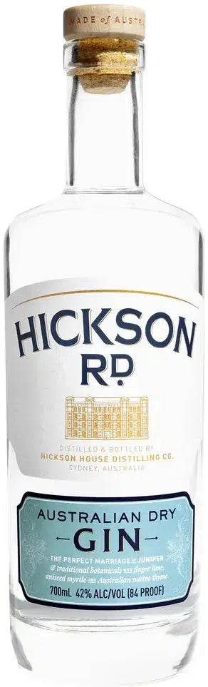 Hickson Rd. Australian Dry Gin 700ml-Spirits-Hickson Rd.-[afterpay_alcohol_delivery]-[buy_spirits_online]-[buy_wine_online]-Barrel & Batch