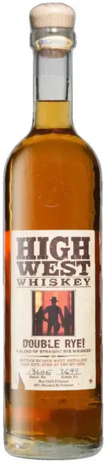 High West Double Rye Whiskey 700ml-Spirits-High West-[afterpay_alcohol_delivery]-[buy_spirits_online]-[buy_wine_online]-Barrel & Batch