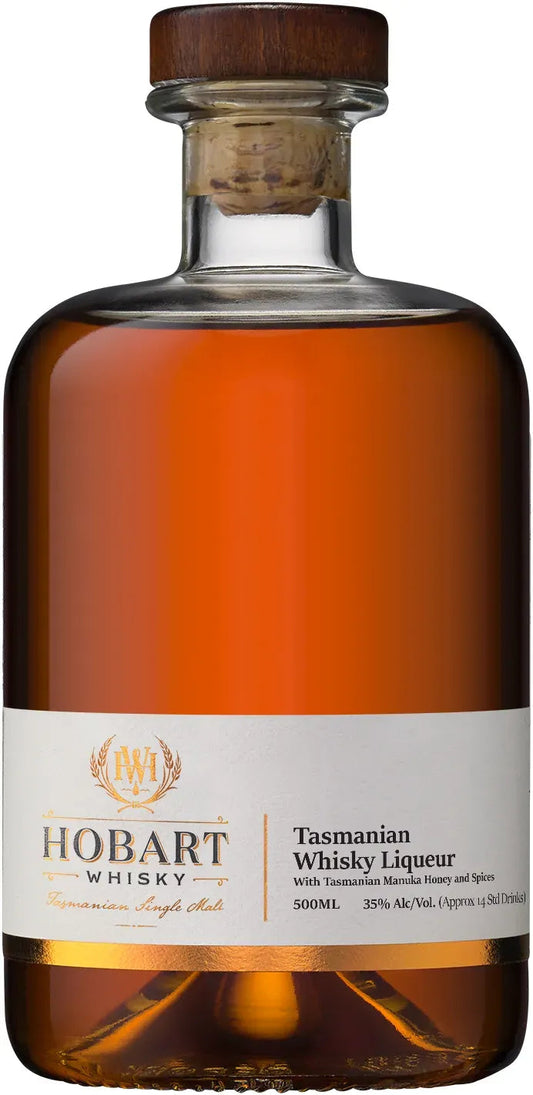 Hobart Whisky Tasmanian Whisky Liqueur 500ml-Spirits-Hobart Whisky-[afterpay_alcohol_delivery]-[buy_spirits_online]-[buy_wine_online]-Barrel & Batch