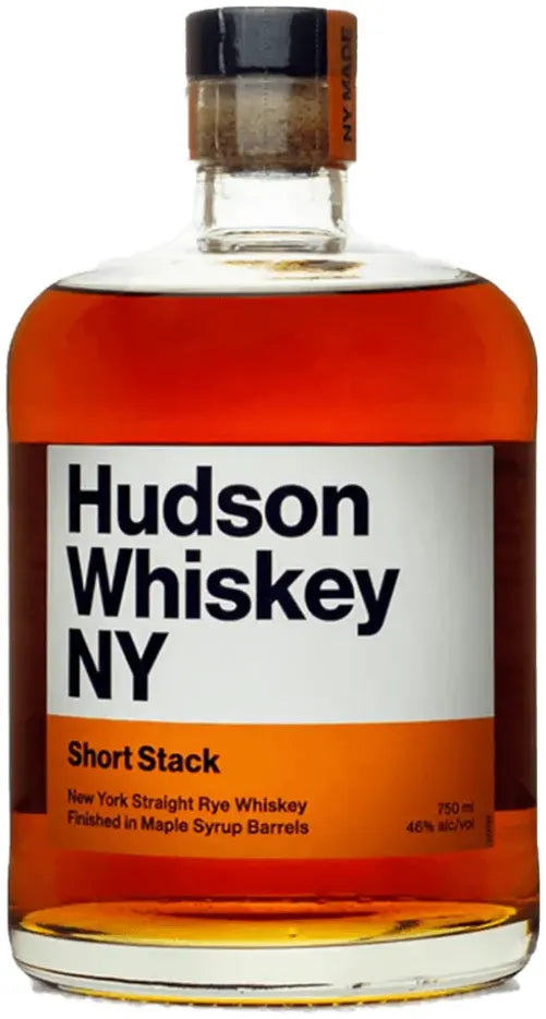 Hudson Short Stack Maple Cask Rye Whiskey 750ml-Spirits-Hudson-[afterpay_alcohol_delivery]-[buy_spirits_online]-[buy_wine_online]-Barrel & Batch