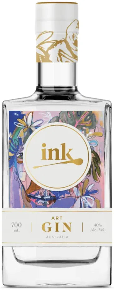 Husk Distillers Ink Art Series Gin 700ml-Spirits-Husk Distillers-[afterpay_alcohol_delivery]-[buy_spirits_online]-[buy_wine_online]-Barrel & Batch