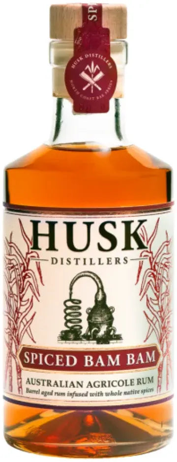 Husk Distillers Spiced Bam Bam Rum 200ml-Spirits-Husk Distillers-[afterpay_alcohol_delivery]-[buy_spirits_online]-[buy_wine_online]-Barrel & Batch