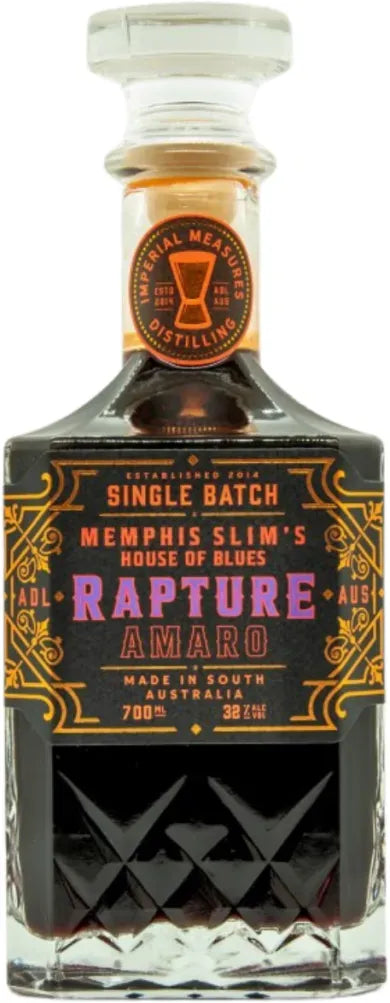 Imperial Measures Distilling Rapture Amaro 700ml-Spirits-Imperial Measures Distilling-[afterpay_alcohol_delivery]-[buy_spirits_online]-[buy_wine_online]-Barrel & Batch