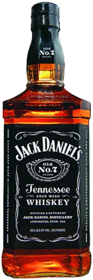 Jack Daniel's Old No.7 Tennessee Whiskey 1L-Spirits-Jack Daniel's-[afterpay_alcohol_delivery]-[buy_spirits_online]-[buy_wine_online]-Barrel & Batch