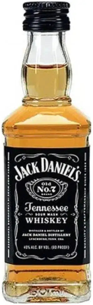 Jack Daniel's Old No.7 Tennessee Whiskey Mini 50ml-Spirits-Jack Daniel's-[afterpay_alcohol_delivery]-[buy_spirits_online]-[buy_wine_online]-Barrel & Batch