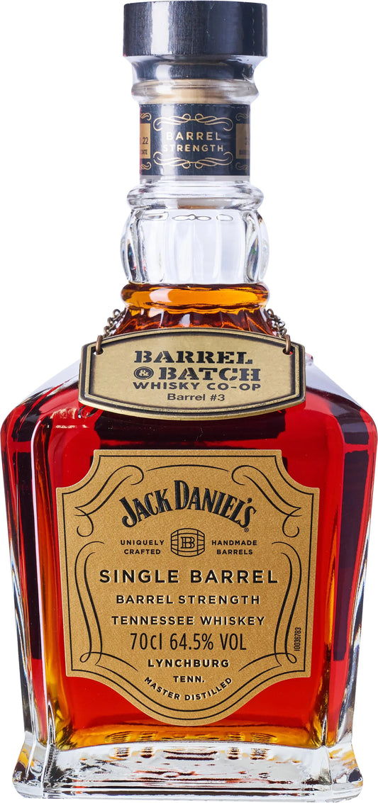 Jack Daniel's Single Barrel Barrel Strength #3 Tennessee Whiskey 700ml-Spirits-Jack Daniel's-[afterpay_alcohol_delivery]-[buy_spirits_online]-[buy_wine_online]-Barrel & Batch