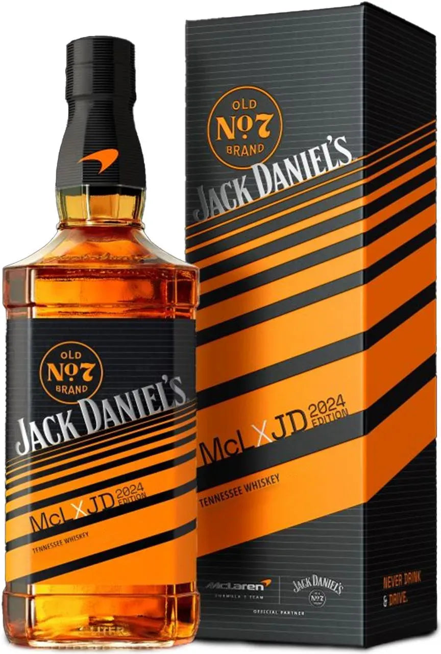 Jack Daniel's x McLaren F1 Team 2024 Limited Edition Tennessee Whiskey 700ml-Spirits-Jack Daniel's-[afterpay_alcohol_delivery]-[buy_spirits_online]-[buy_wine_online]-Barrel & Batch