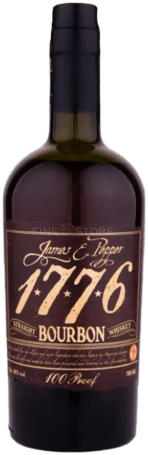 James E Pepper 1776 100 Proof Straight Bourbon Whiskey 750ml-Spirits-James E. Pepper-[afterpay_alcohol_delivery]-[buy_spirits_online]-[buy_wine_online]-Barrel & Batch