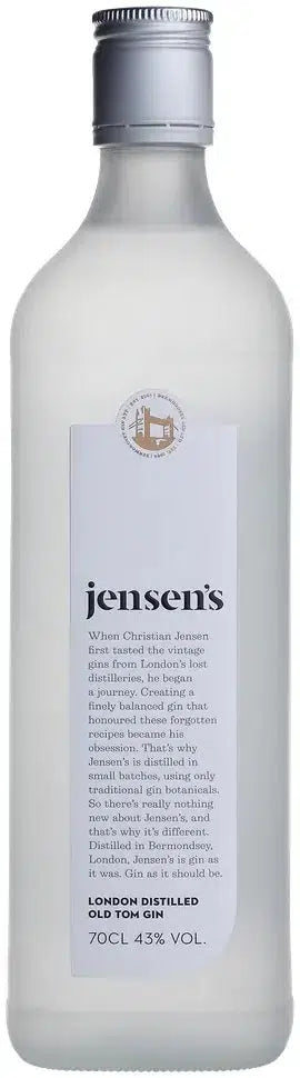 Jensen's Old Tom Gin 700ml-Spirits-Jensen's-[afterpay_alcohol_delivery]-[buy_spirits_online]-[buy_wine_online]-Barrel & Batch