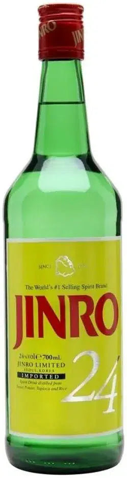 Jinro 24 Soju 700ml-Spirits-Jinro-[afterpay_alcohol_delivery]-[buy_spirits_online]-[buy_wine_online]-Barrel & Batch