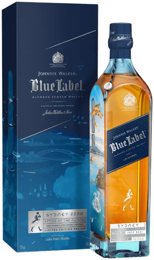 Johnnie Walker Blue Cities of the Future Sydney 2220 Scotch Whisky 750ml-Spirits-Johnnie Walker-[afterpay_alcohol_delivery]-[buy_spirits_online]-[buy_wine_online]-Barrel & Batch