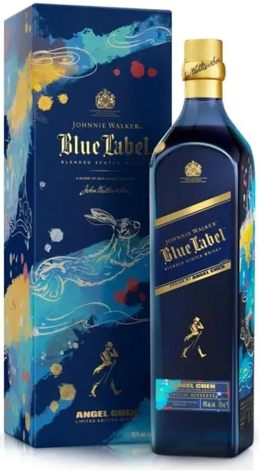 Johnnie Walker Blue Label Year of the Rabbit Scotch Whisky 750ml-Spirits-Johnnie Walker-[afterpay_alcohol_delivery]-[buy_spirits_online]-[buy_wine_online]-Barrel & Batch