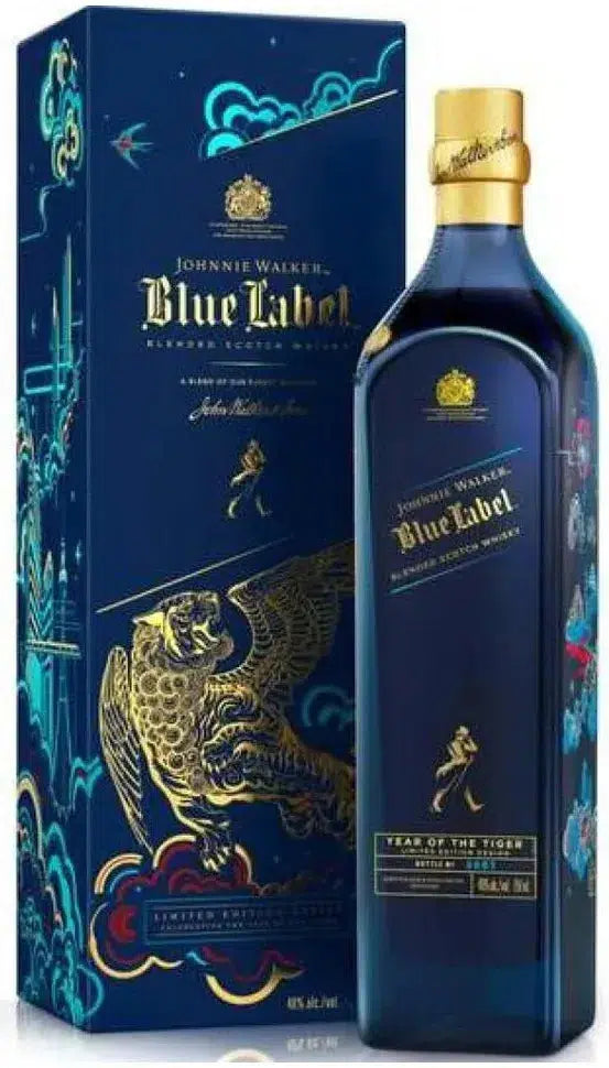 Johnnie Walker Blue Label Year of the Tiger Scotch Whisky 750ml-Spirits-Johnnie Walker-[afterpay_alcohol_delivery]-[buy_spirits_online]-[buy_wine_online]-Barrel & Batch