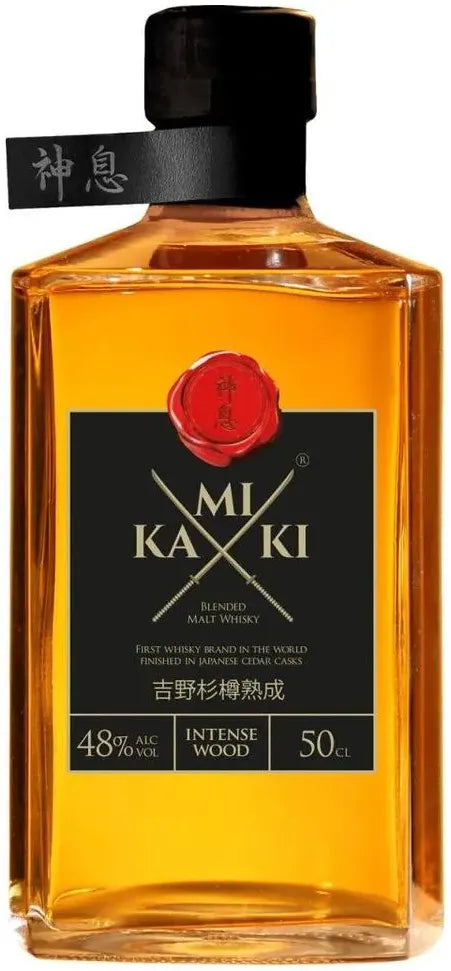 Kamiki Intense Wood Blended Malt Japanese Whisky 500ml-Spirits-Kamiki-[afterpay_alcohol_delivery]-[buy_spirits_online]-[buy_wine_online]-Barrel & Batch