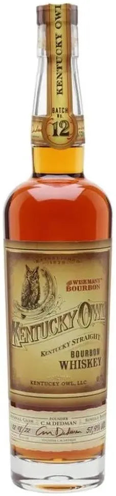 Kentucky Owl Batch 12 Bourbon Whiskey 700ml-Spirits-Kentucky Owl-[afterpay_alcohol_delivery]-[buy_spirits_online]-[buy_wine_online]-Barrel & Batch