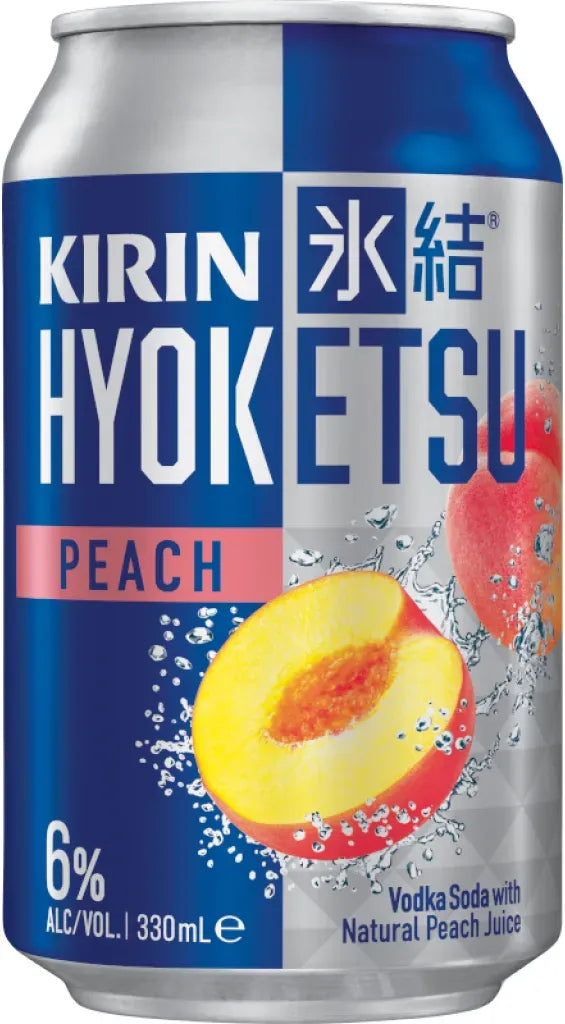 Kirin Hyoketsu Peach 330ml-Pre-Mixed Drinks-Kirin-[afterpay_alcohol_delivery]-[buy_spirits_online]-[buy_wine_online]-Barrel & Batch