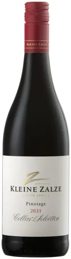 Kleine Zalze Cellar Selection Pinotage 2021 750ml-Wine-Kleine Zalze-[afterpay_alcohol_delivery]-[buy_spirits_online]-[buy_wine_online]-Barrel & Batch