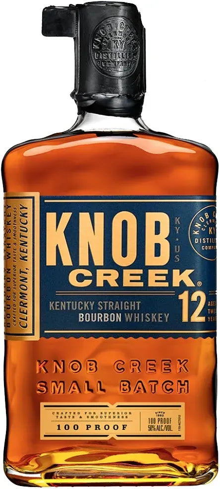 Knob Creek 12 Year Old Bourbon 750ml-Spirits-Knob Creek-[afterpay_alcohol_delivery]-[buy_spirits_online]-[buy_wine_online]-Barrel & Batch