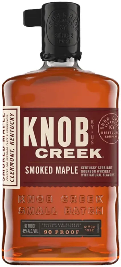 Knob Creek Smoked Maple Bourbon Whiskey 750ml-Spirits-Knob Creek-[afterpay_alcohol_delivery]-[buy_spirits_online]-[buy_wine_online]-Barrel & Batch