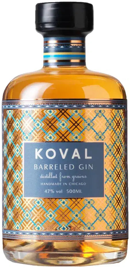 Koval Barreled Gin 500ml-Spirits-Koval-[afterpay_alcohol_delivery]-[buy_spirits_online]-[buy_wine_online]-Barrel & Batch