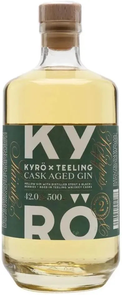 Kyro Teeling Whiskey Cask Finnish Gin 500ml-Spirits-Kyro-[afterpay_alcohol_delivery]-[buy_spirits_online]-[buy_wine_online]-Barrel & Batch