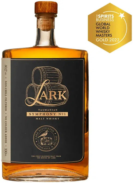 Lark Distillery Symphony No. 1 Single Malt Australian Whisky 100ml-Spirits-Lark Distillery-[afterpay_alcohol_delivery]-[buy_spirits_online]-[buy_wine_online]-Barrel & Batch