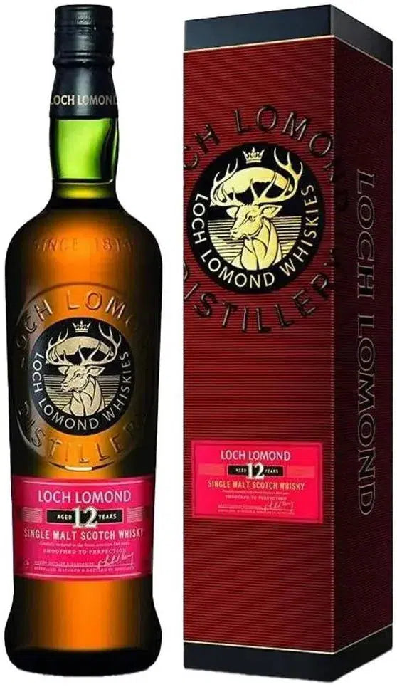 Loch Lomond 12 Year Old Single Malt Scotch Whisky 700ml-Spirits-Loch Lomond-[afterpay_alcohol_delivery]-[buy_spirits_online]-[buy_wine_online]-Barrel & Batch