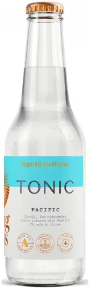 Long Rays Pacific Tonic Water 275ml-Non-Alcoholic-Long Rays-[afterpay_alcohol_delivery]-[buy_spirits_online]-[buy_wine_online]-Barrel & Batch