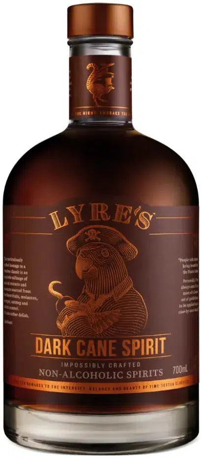 Lyre's Dark Cane Spirit 700ml-Non-Alcoholic-Lyre's-[afterpay_alcohol_delivery]-[buy_spirits_online]-[buy_wine_online]-Barrel & Batch