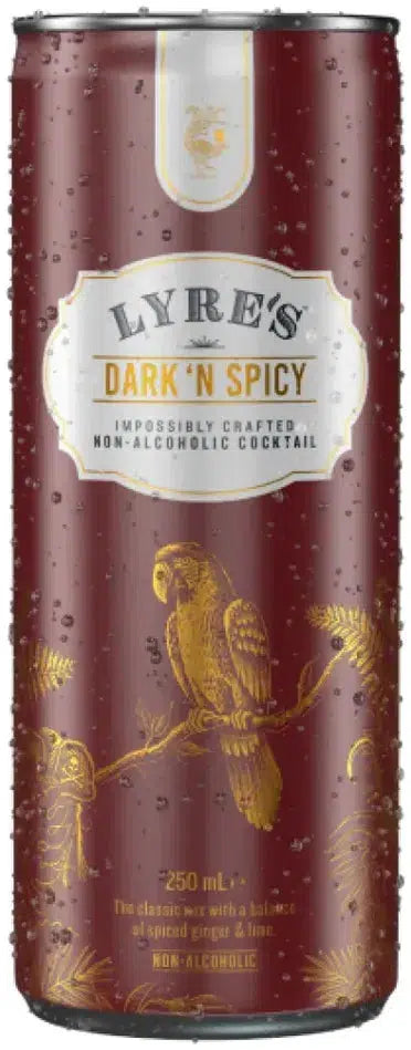 Lyre's Dark N Spicy 250ml-Non-Alcoholic-Lyre's-[afterpay_alcohol_delivery]-[buy_spirits_online]-[buy_wine_online]-Barrel & Batch