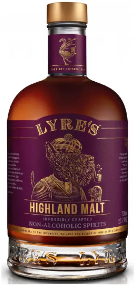 Lyre's Highland Malt Non-Alcoholic Whisky 700ml-Non-Alcoholic-Lyre's-[afterpay_alcohol_delivery]-[buy_spirits_online]-[buy_wine_online]-Barrel & Batch