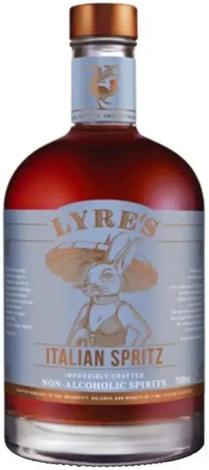 Lyre's Italian Spritz Spirit 700ml-Non-Alcoholic-Lyre's-[afterpay_alcohol_delivery]-[buy_spirits_online]-[buy_wine_online]-Barrel & Batch