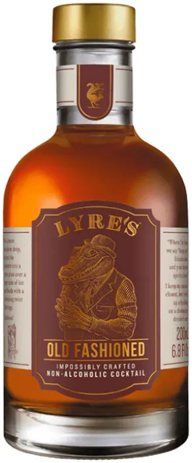 Lyre's Non-Alcoholic Old Fashioned 200ml-Non-Alcoholic-Lyre's-[afterpay_alcohol_delivery]-[buy_spirits_online]-[buy_wine_online]-Barrel & Batch