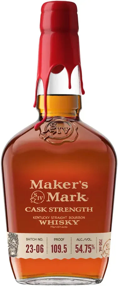 Maker's Mark Cask Strength Bourbon Whisky 54.75% 700ml-Spirits-Maker's Mark-[afterpay_alcohol_delivery]-[buy_spirits_online]-[buy_wine_online]-Barrel & Batch