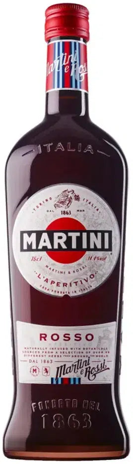 Martini Rosso Vermouth 1L-Spirits-Martini-[afterpay_alcohol_delivery]-[buy_spirits_online]-[buy_wine_online]-Barrel & Batch