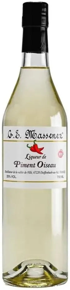 Massenez Birdseye Chilli Liqueur Piment D'oiseau 700ml-Spirits-Massenez-[afterpay_alcohol_delivery]-[buy_spirits_online]-[buy_wine_online]-Barrel & Batch