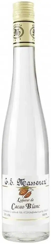 Massenez Liqueur de Cacao Blanc (White Cacao) 500ml-Spirits-Massenez-[afterpay_alcohol_delivery]-[buy_spirits_online]-[buy_wine_online]-Barrel & Batch