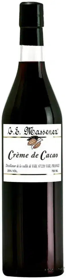 Massenez Liqueur de Cacao (Dark Cocoa) 700ml-Spirits-Massenez-[afterpay_alcohol_delivery]-[buy_spirits_online]-[buy_wine_online]-Barrel & Batch